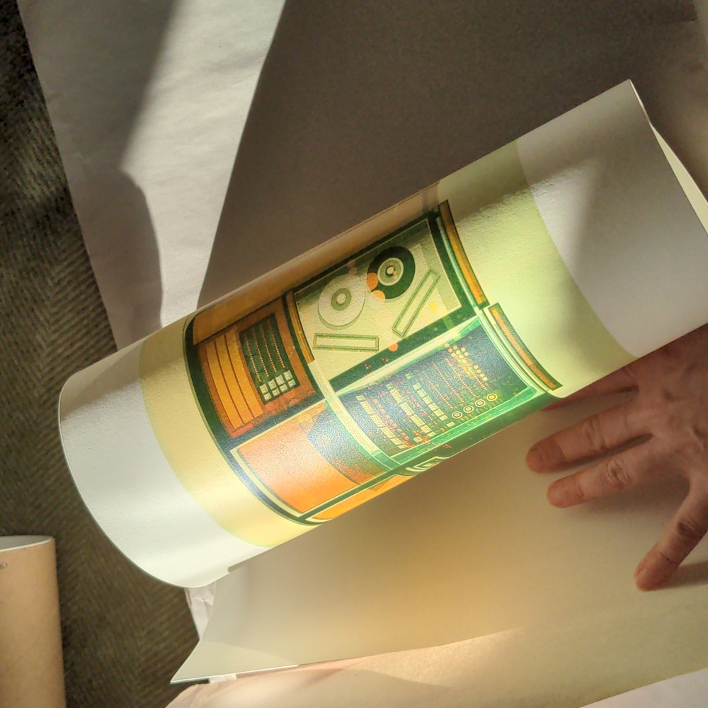 James Gilleard Society6 Art Print BNIB Vintage Computer Retro Geek Gamer